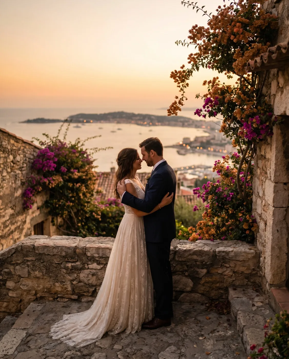 Photographe de mariage de luxe à Cannes
