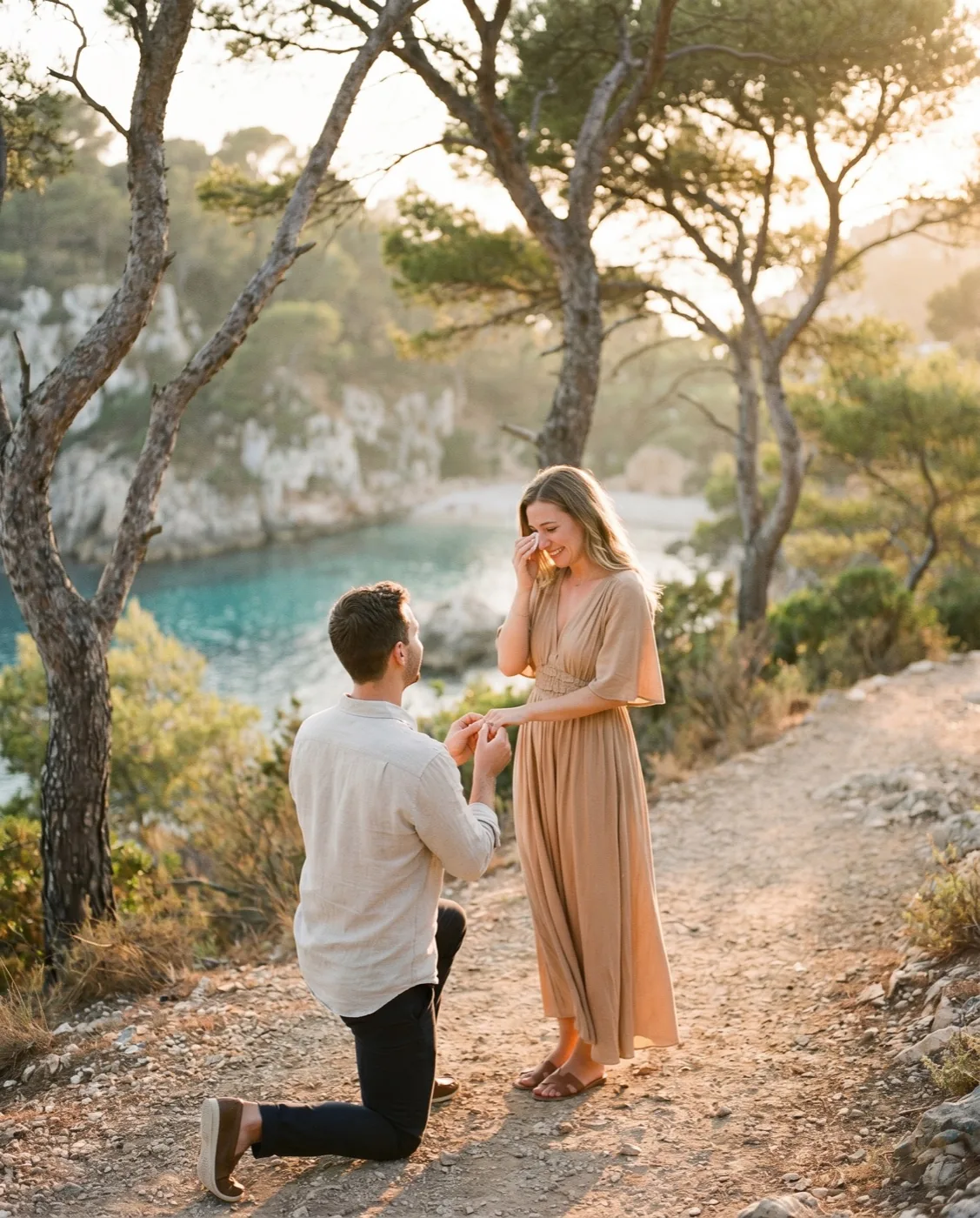 Photographe demande en mariage au Cap-Ferrat