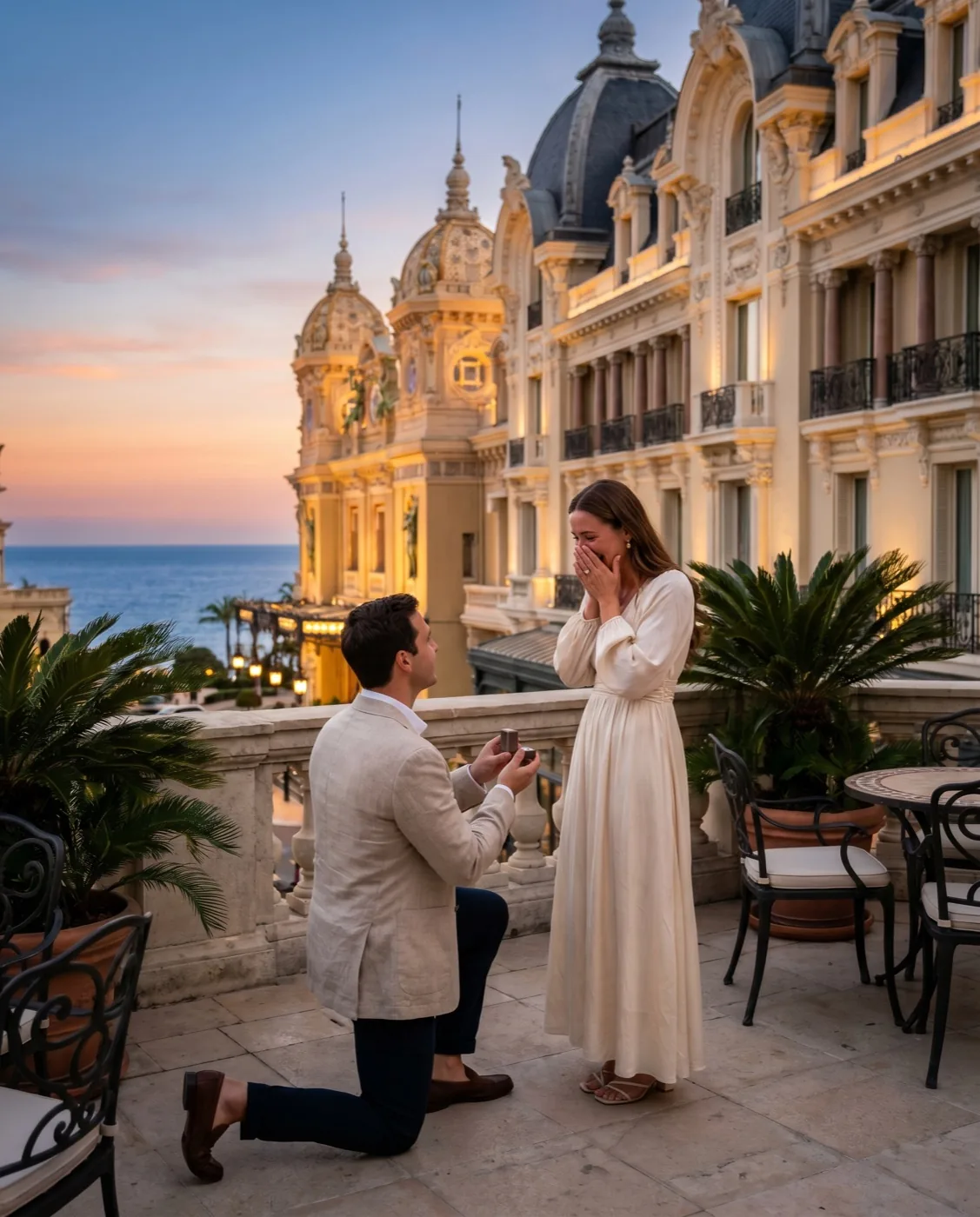 Photographe demande en mariage à Monaco