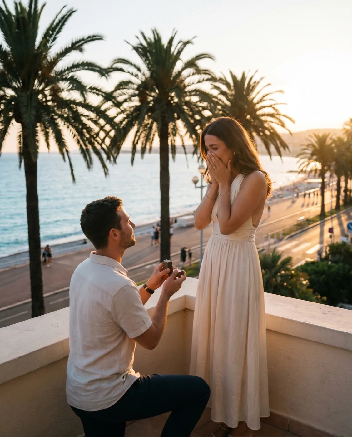 Photographe demande en mariage à Nice