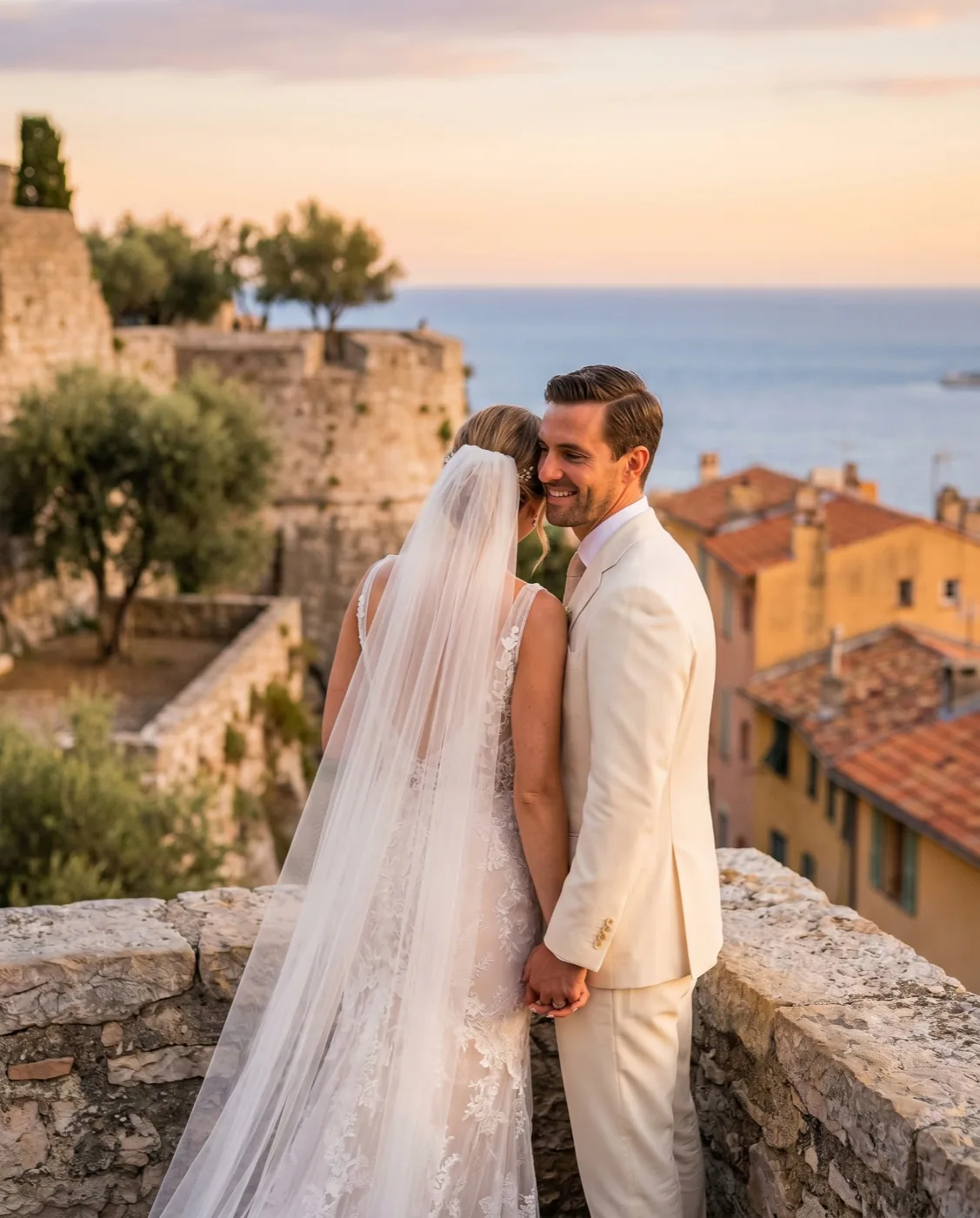 Photographe de mariage de luxe à Nice
