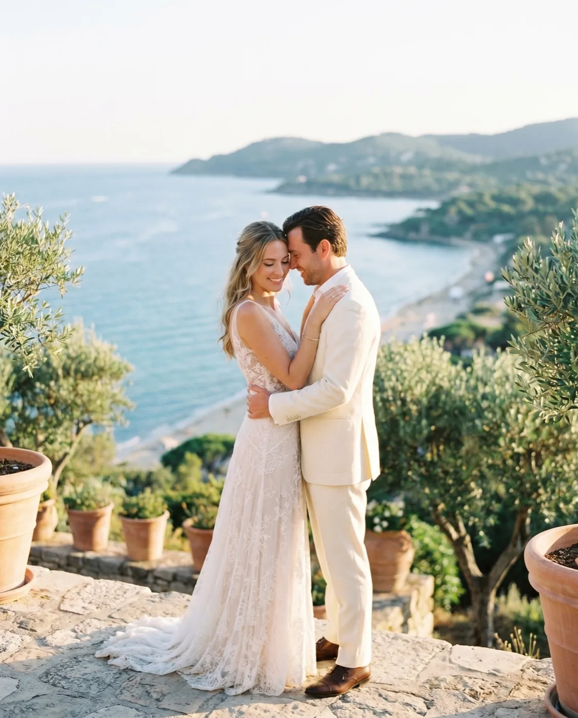 Photographe de mariage de luxe à Saint-Tropez